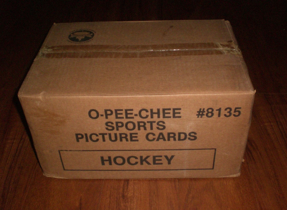 1989-90 OPC O-PEE-CHEE HOCKEY VENDING CASE | eBay