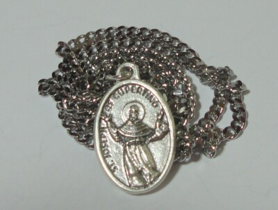 St Joseph of Cupertino Holy Medal on 24'' Chain - Astronauts & Learning Disorders