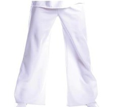 RG Costumes 85174-W-XL 70's Bell Bottom Pants - White Solid - One Size