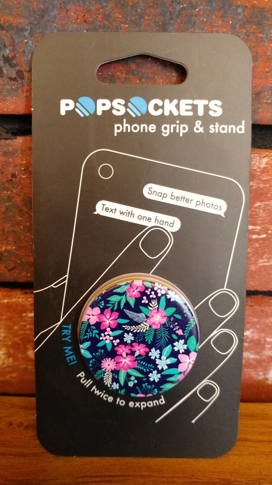 PopSocket PopGrip Phone Holder - Floral Chill - 800040-image