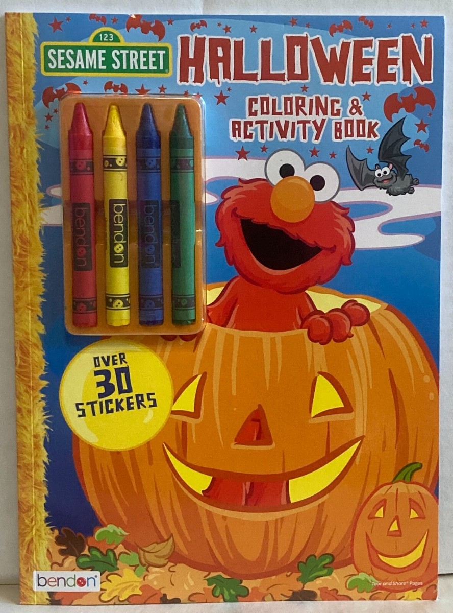 Sesame Street Halloween Coloring Pages