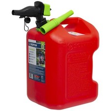 Scepter Gas Can with SmartControl Spout and Spout Extender 5 Gallon Red