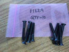 Holo-Krome® 1/4"-20 x 2" Black Oxide Alloy Steel Flat Socket Cap Screw Qty 10