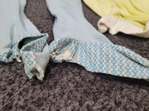 Vintage Spencer's Cotton Sleeper Baby & Toddler Lot Made in USA Pajamas Snaps - Picture 9 of 12