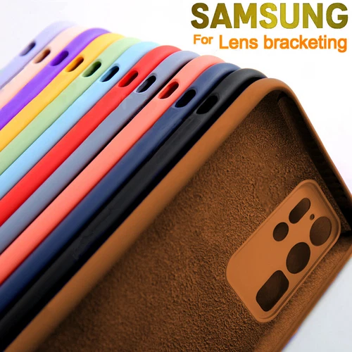 Liquid Silicone Soft Case For Samsung S26 S25 Ultra S24 FE S23 S22 S21 Cover