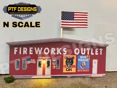 n scale scratch building