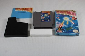 To the Earth (Nintendo Entertainment System, 1990, NES) aut&eacute;ntico, completo