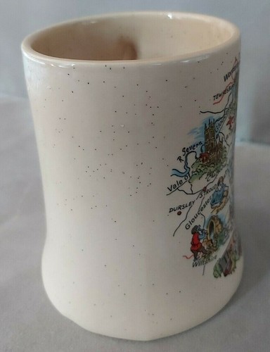Ceramic patterned ornamental collectors mug. The Cotswolds - Picture 2 of 9