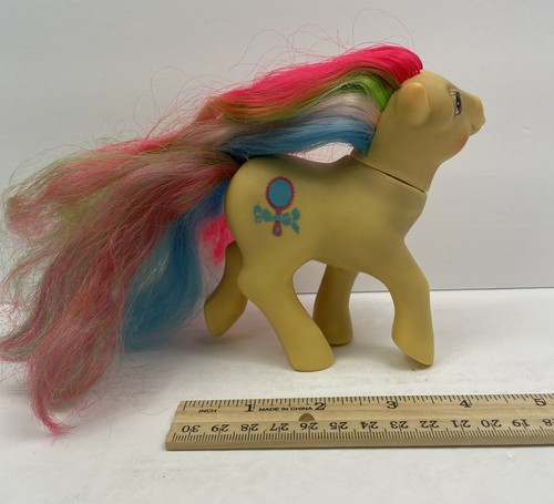 My Little Pony PRETTY VISION G1 Brush 'n Grow Pony MLP 1984 Hasbro Works - 第 10/10 張圖片