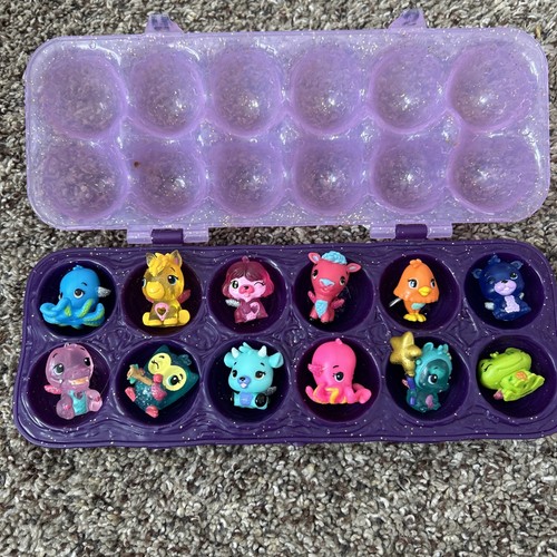 Lot of 36 Assorted Hatchimals Collectables Translucent RARE Mini Figures & Cases - Picture 6 of 7