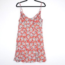 Trixxi Clothing Co Womens Strappy Dress Size XL Floral Vacation Italy Feminine
