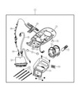 Genuine Mopar 2007 Dodge Grand Caravan Front Dvd Media System Monitor 82208808Ab