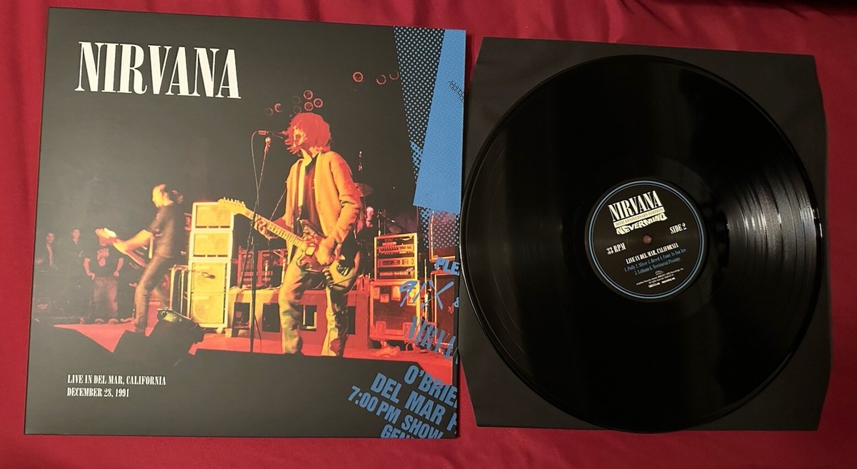 Nirvana Live in Del Mar California December 28th 1991 Vinyl Record
