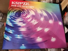 KSIPZE 100Ft Led Strip Lights HOME DECOR RGB Music Sync Color Changing