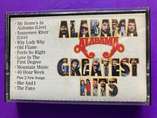 Alabama Greatest Hits 1986 RCA AHK1-7170 Country Cassette Tested