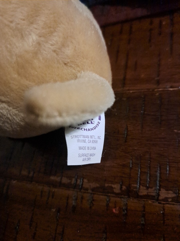Vtg Y2K Yo Quiero Taco Bell "Happy New Year, Amigos!" 7" Plush