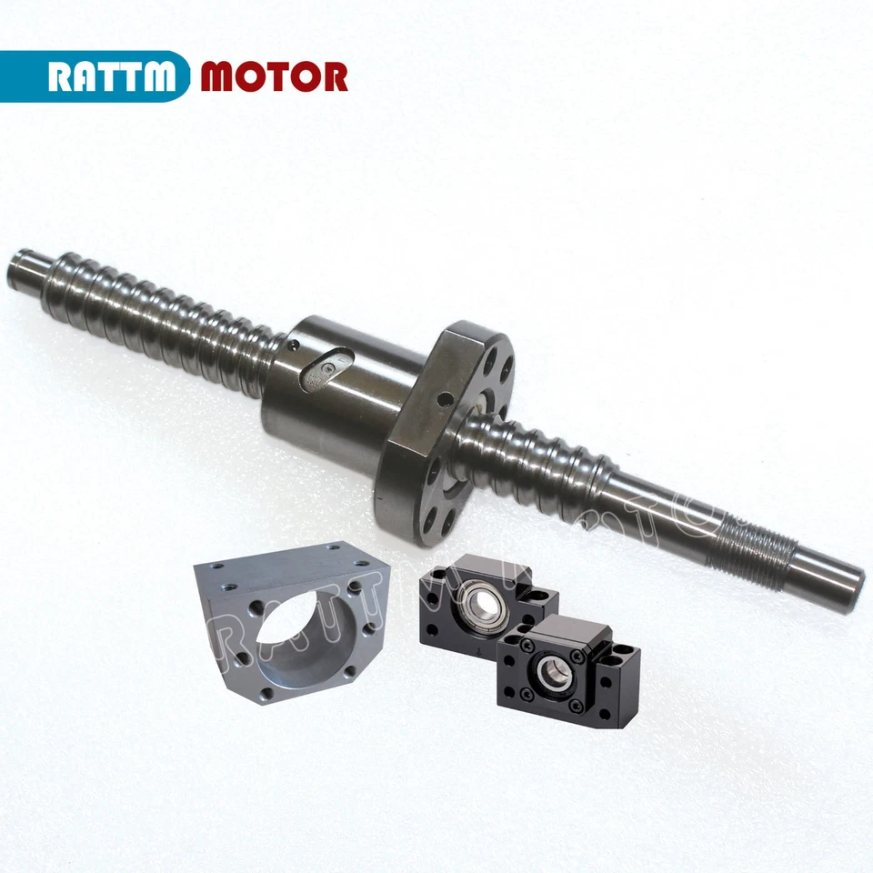 【FR】Ballscrew SFU1605-350/750/1150mm+SBR16 Linear Guide Rail+Support+Nut Housing - Photo 2/4