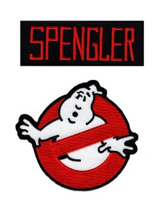 Ghostbusters Spengler Name Tag & No Ghost Iron On Applique Patch | eBay