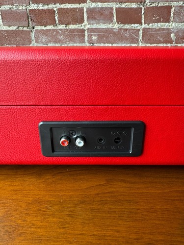 Open Box- Cruiser Plus Portable Turntable with Bluetooth In/Out - Red - Picture 8 of 16