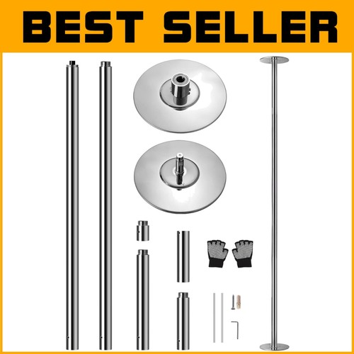 Multi-Functional Dance Pole - 45mm Chrome Pole for Ultimate Fitness Experience