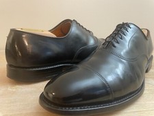 Allen Edmonds Park Avenue Cap Toe Black Oxford Dress Shoes Size 12 A 5615