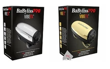 BabyLiss Pro Vibe FX Cord / Cordless Massager FXSSM GOLD AND SILVER COMBO