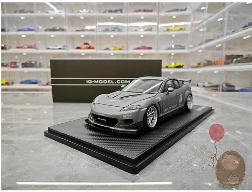 IG 1/18 Mazda RX8 SE3P Resin Diecast Model Car Birthday Gifts Toys Ornaments - Picture 18 of 26