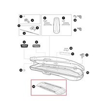 Thule Insert Base Cover Insert Bottom for Vec...
