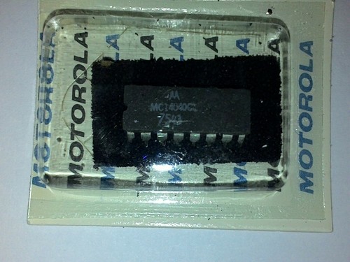 Genuine Motorola MC14040CL 12-Bit Binary Counter IC USA Seller - Picture 3 of 4