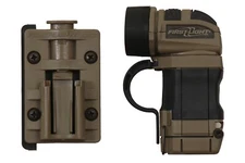 US Military First Light USA TORQ NV TRS Flashlight Coyote Brown (White and Red)