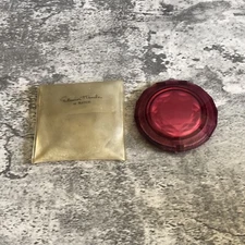 Vintage Eleanor Hamlin Of Mavco Compact Pink Red 1940s RARE!