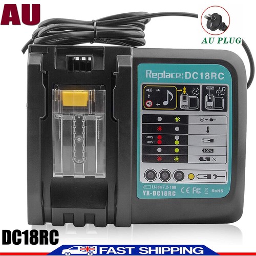 NEW 5.5Ah Battery & Charger For Makita 18V LXT Li-ion BL1830 BL1850B BL1860B - Picture 30 of 31