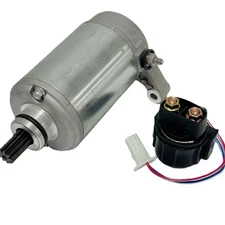 Starter Motor and Relay Solenoid for Yamaha 4KB-81800-00-00 4KB-81890-00-00