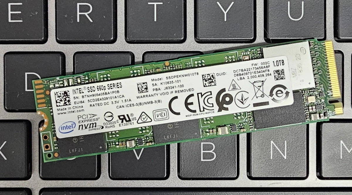 Intel M.2 Interface 1 TB Solid State Drives for sale | eBay