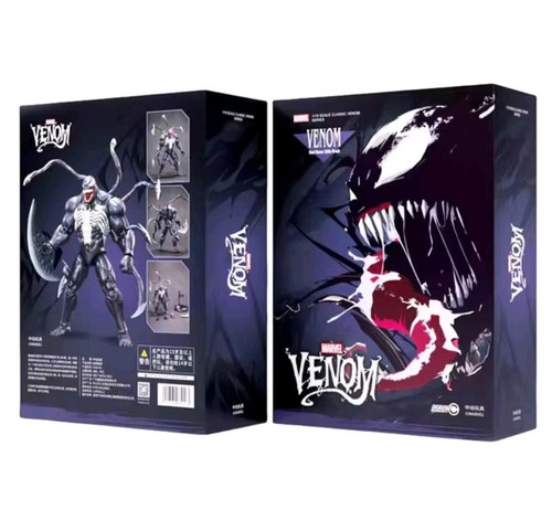 ZD Toys Venom & Carnage Action Figure 18cm NUOVO Con Scatola 2 Pezzi Insieme - Imagen 3 de 6
