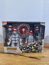 NECA TMNT Teenage Mutant Ninja Turtles 2 Pack Eastman Lairds FIRST Black White