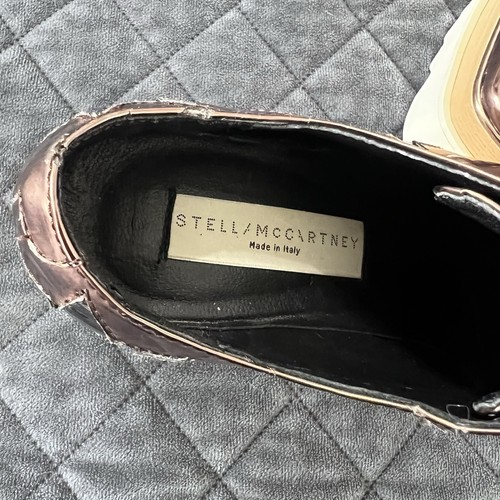 Stella McCartney Elyse Shoes Womens 5 35 Star Platform Bronze Metallic - Picture 8 of 18