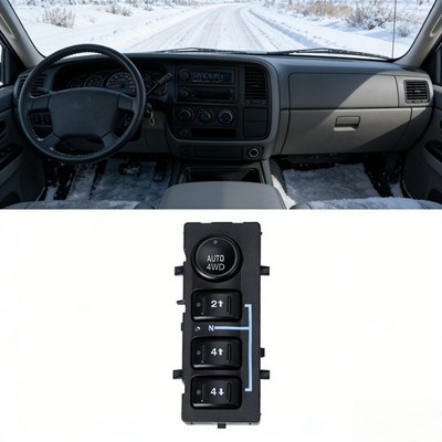 4x4 Control Panel Switch For Chevy Silverado 1500 2003-2007 4WD