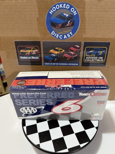 RARE* Mark Martin #6 AAA Brickyard COPPER Team Caliber 2006 1/24 Nascar Diecast - Picture 11 of 16