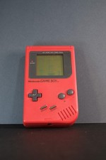 Nintendo Game Boy Handheld Console (Red Model) - Fully Working