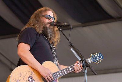 Jamey Johnson during day 5 of the 2011 New Orleans Jazz & Heritage- Old Photo 2