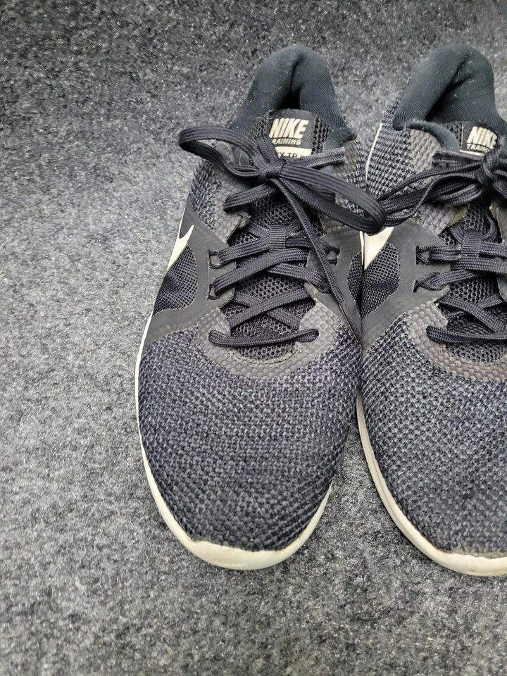 Nike Flex TR 8 Zapatos de Entrenamiento para Mujer Talla 9 Negro Blanco Tenis Atléticos Foto 2 de 4