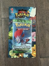 pokemon diamond and pearl secret wonders booster pack Blister (Gallade Art) kept secret will be surprise D&P Secret Wonders Booster Pack