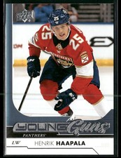 2017-18 Upper Deck Henrik Haapala Young Guns RC #496 Florida Panthers