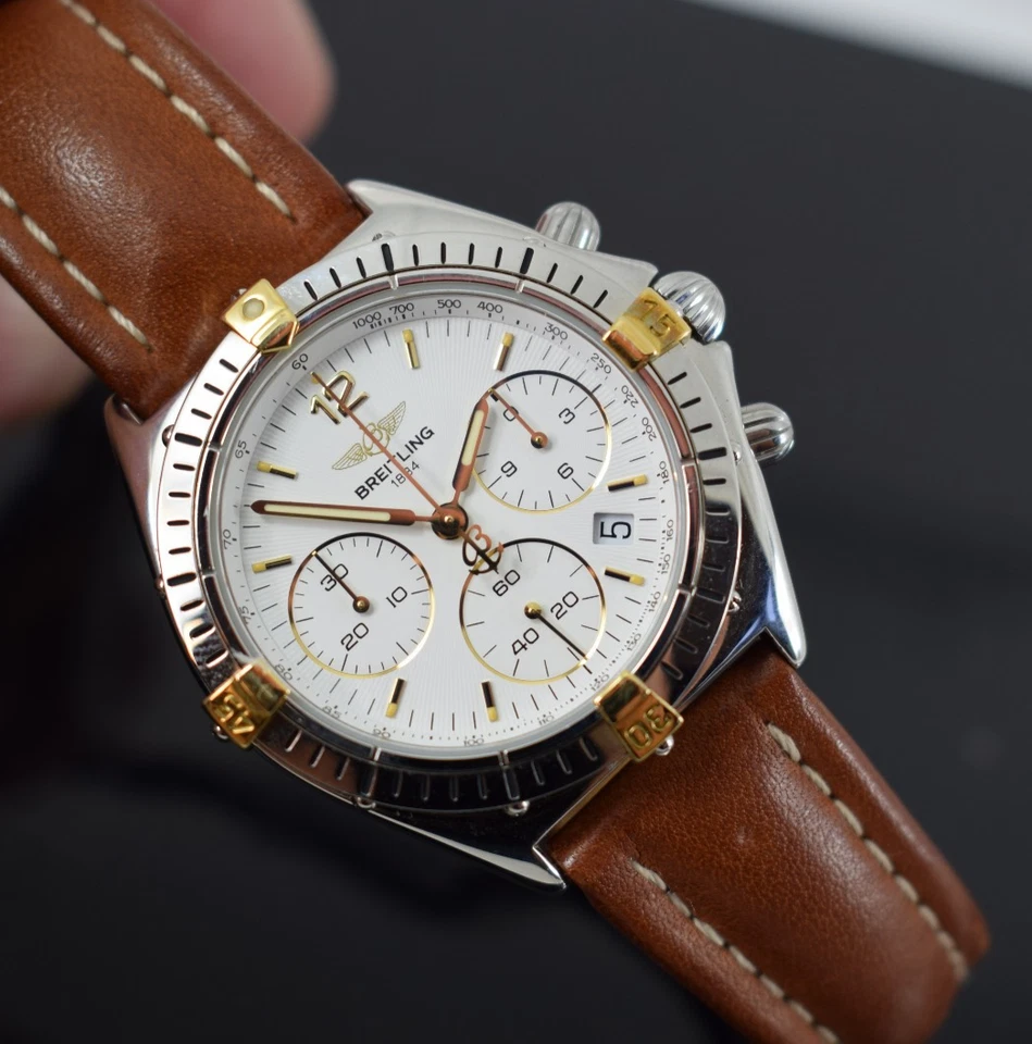 Reloj Breitling Cronógrafo 36mm Unisex Modelo B55047 Caja Genérica Gtee Impresionante Foto 2 de 4