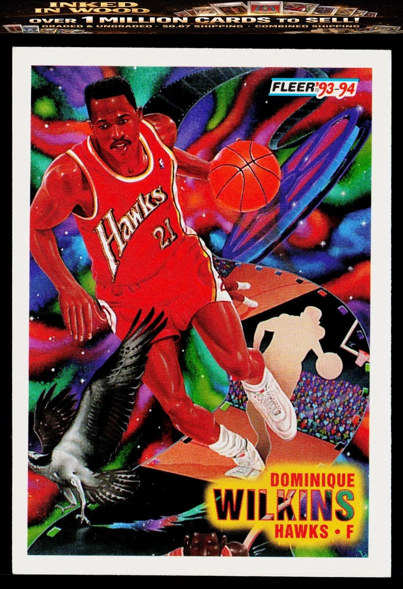 Fleer Dominique Wilkins Basketball 1993-94 Season Sports Trading Cards &  Accessories for sale | eBay