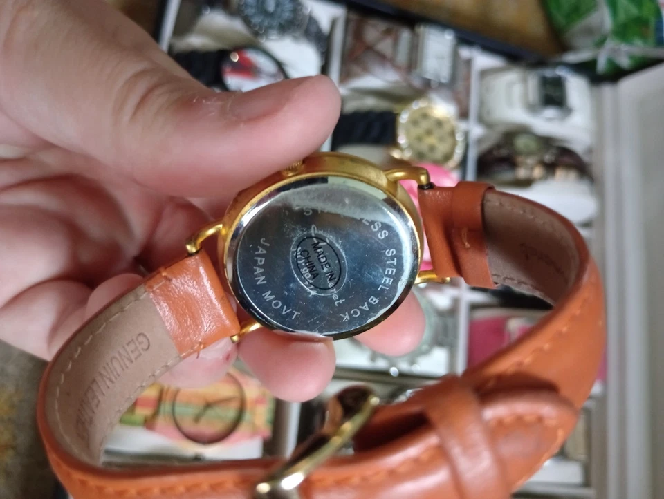 Женские часы Jeanneret натуральная кожа нержавеющая сталь - Изображение 4 из 4