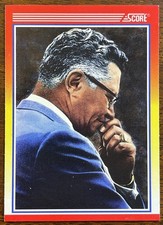 1990 SCORE FOOTBALL NFL #603 VINCE LOMBARDI (LOMBARDI THE LEGEND) HOF PACKERS!