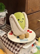 Amuseables Horatio Pistachio Cute Soft Plush Toy /Free Dust Bag