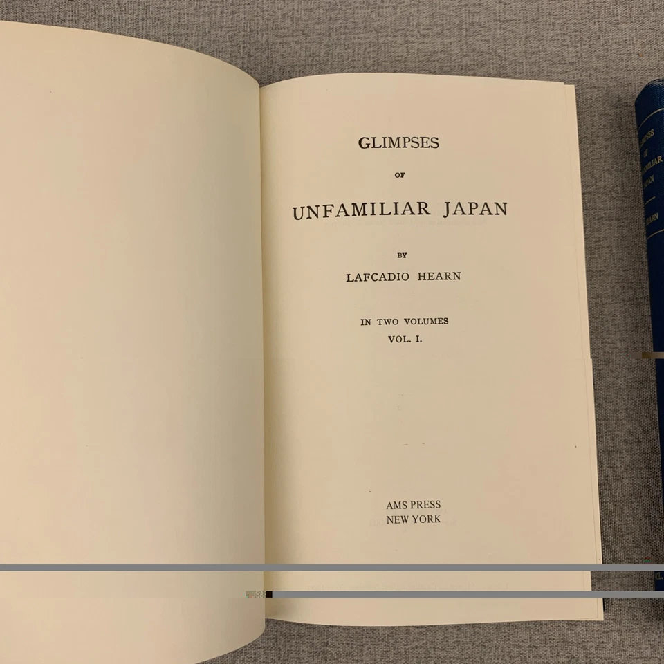 Glimpses of Unfamiliar Japan by Lafcadio Hearn 2 Vol. Set History - Image 3 of 4